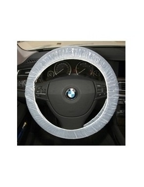 Steering wheel cover with...
